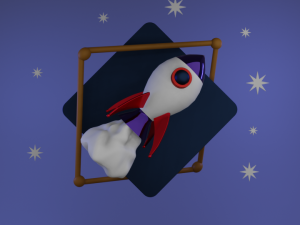 Rocket 3D Model