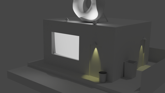 Cafe Modelo 3D .c4d .max .obj .3ds .fbx .stl .blend 