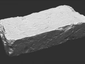 3D Brick Zbrush sculpt 3D Model