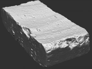 3D Brick Zbrush sculpt 3D Model