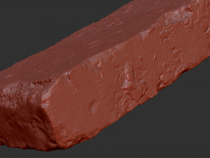 3D Brick Zbrush sculpt 3D मॉडल