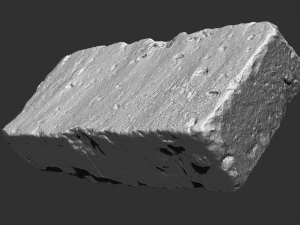 3D Brick Zbrush sculpt 3D Model
