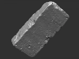 3D Brick Zbrush sculpt 3D Model