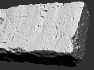 3D Brick Zbrush sculpt 3D Model