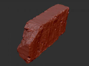 3D Brick Zbrush sculpt 3D Model