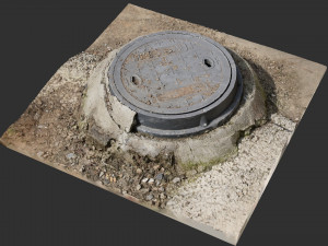 Manhole 3d Scan 3D Model