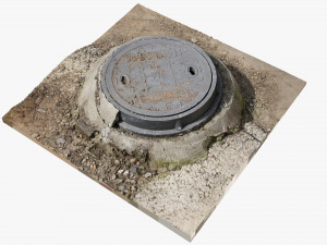 Manhole 3d Scan 3D Model