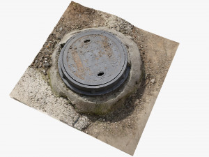 Manhole 3d Scan 3D Model