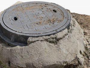Manhole 3d Scan 3D Model