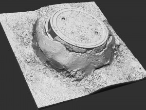 Manhole 3d Scan 3D Model