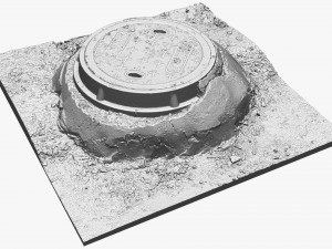 Manhole 3d Scan 3D Model