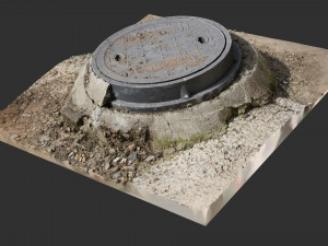 Manhole 3d Scan 3D Model