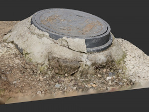 Manhole 3d Scan 3D Model