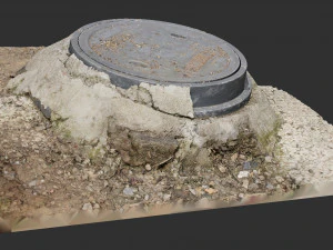 Manhole 3d Scan 3D Model
