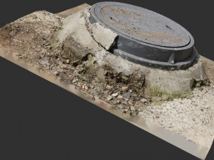 Manhole 3d Scan 3D Model