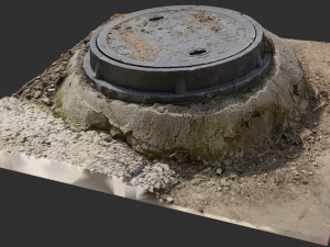 Manhole 3d Scan 3D Model