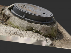 Manhole 3d Scan 3D Model