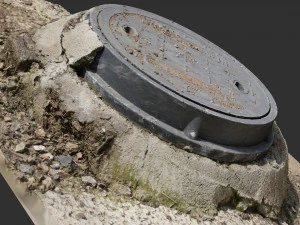 Manhole 3d Scan 3D Model