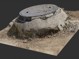 Manhole 3d Scan 3D Model