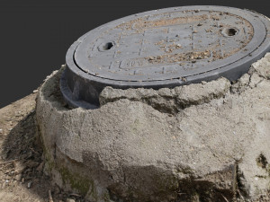 Manhole 3d Scan 3D Model