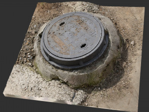 Manhole 3d Scan 3D Model
