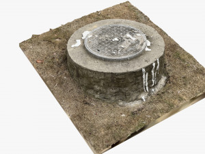 Manhole 3d Scan 3D मॉडल