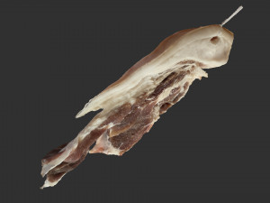 Hanging pork 3d Scan Model 3D