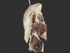 Hanging pork 3d Scan Model 3D