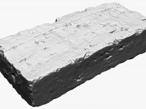 3D Brick Zbrush sculpt 3D Model