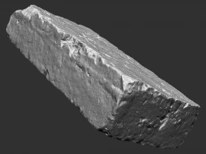 3D Brick Zbrush sculpt 3D Model