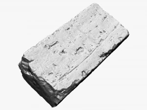 3D Brick Zbrush sculpt 3D Model