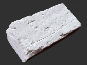 3D Brick Zbrush sculpt 3D Модель