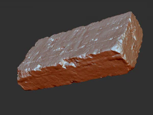 3D Brick Zbrush sculpt 3D Model