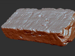 3D Brick Zbrush sculpt 3D Model
