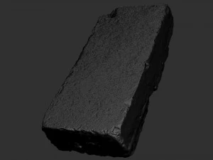 3D Brick Zbrush sculpt 3D Model