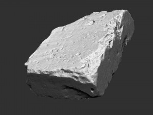 3D Brick Zbrush sculpt Model 3D