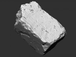 3D Brick Zbrush sculpt Model 3D