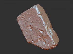 3D Brick Zbrush sculpt 3D Model