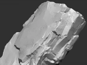 3D Mountain rock Zbrush sculpt 3D Model