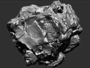 3D Mountain rock Zbrush sculpt 3D Model