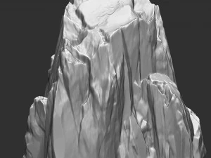 3D Mountain rock Zbrush sculpt 3D Model