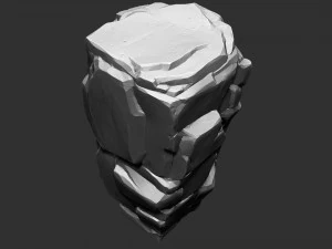 3D Mountain rock Zbrush sculpt 3D Model