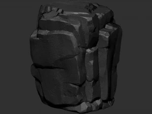 3D Mountain rock Zbrush sculpt 3D Model