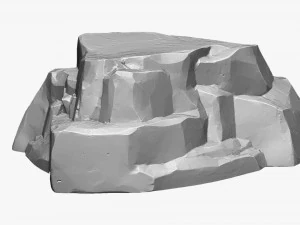 3D Mountain rock Zbrush sculpt 3D Model