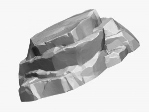 3D Mountain rock Zbrush sculpt Modello 3D