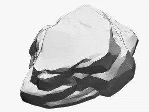 3D Mountain rock Zbrush sculpt Modello 3D