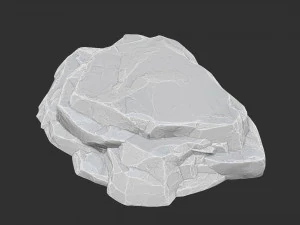3D Mountain rock Zbrush sculpt 3D Model