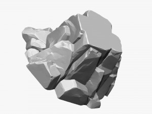 3D Mountain rock Zbrush sculpt Modelo 3D