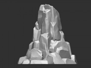 3D Mountain rock Zbrush sculpt 3D Модель