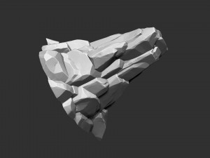 3D Mountain rock Zbrush sculpt 3D Модель